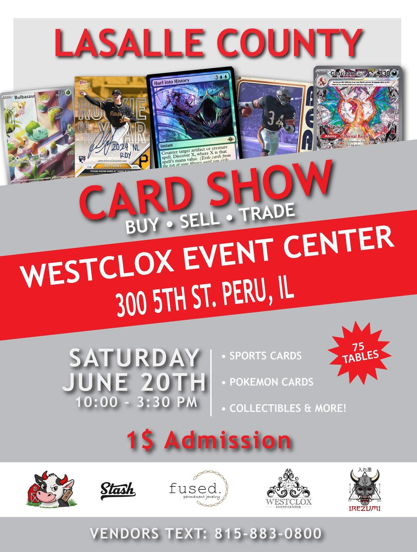 June 20th Westclox Table