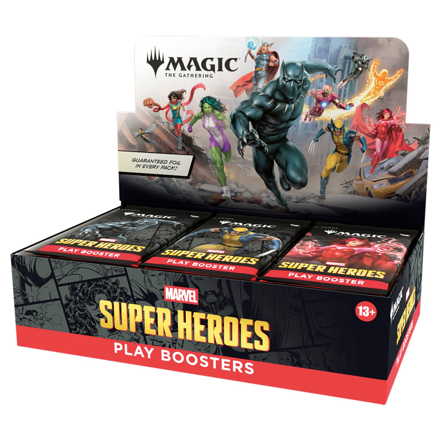 Magic: The Gathering - Marvel Super Heroes Play Booster Pack PRE ORDER